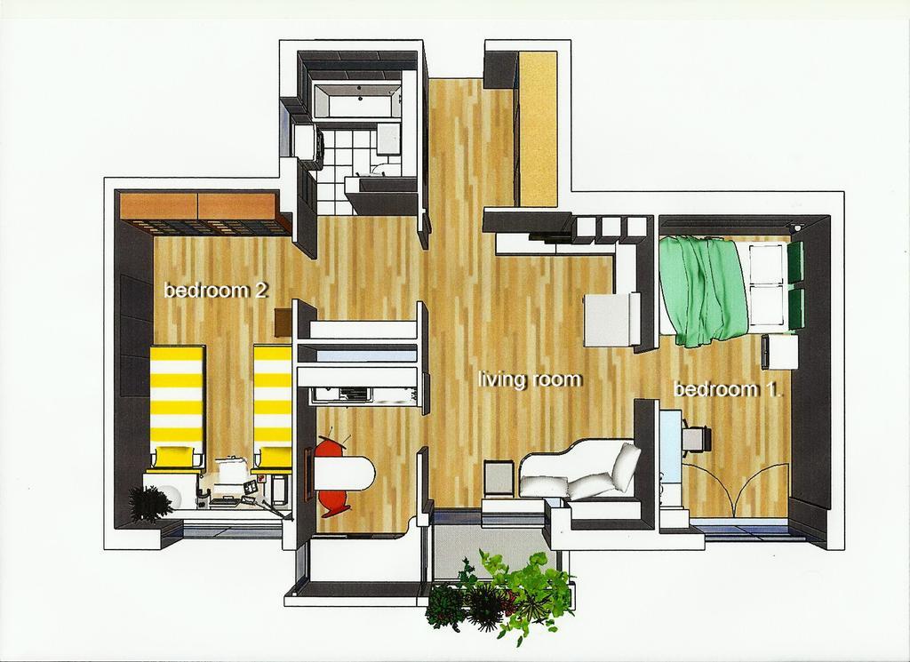 Apartment Spacious Liman Novi Sad Buitenkant foto